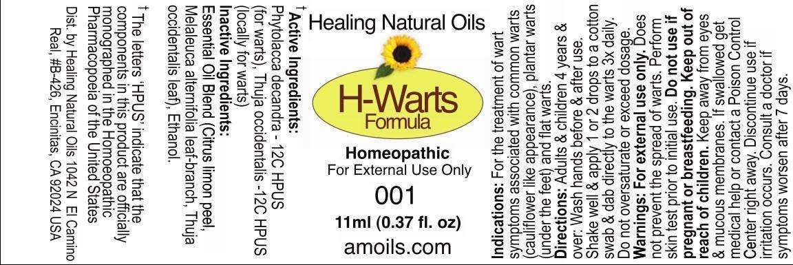 H-Warts Formula
